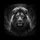 Male Lion Piercing Gaze Powerful Mane Dark Habitat Black Background - Wildlife Lover Gift Spare Tire Cover - 6