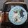 Fawn Black Pugs Playful Poses White Bones Pink Hearts Yellow Stars Golden Crowns - Pug Lover Gift Spare Tire Cover - 5