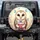 Baby Owl Pink Cupcake Blue Butterflies Floral - Owl Lover Home Decor Gift Spare Tire Cover - 1