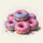 Pink Blue Glazed Donuts Sprinkles - Sweet Treat Lover Gift Spare Tire Cover - 6