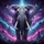 Majestic Elephant Purple Blue Nebula Ears Cosmic Planets Stars - Sci-Fi Space Lover Gift Spare Tire Cover - 6