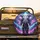 Majestic Elephant Purple Blue Nebula Ears Cosmic Planets Stars - Sci-Fi Space Lover Gift Spare Tire Cover - 2