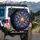 Mandala Floral Celestial Night - Boho Lifestyle Home Decor Gift for Yoga Lover Spare Tire Cover - 3