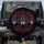 Three Realistic Wolf Heads Glowing Red Geometric Arcane - Dark Fantasy Gift Spare Tire Cover - 1