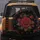 Crimson Red Rose Blooming Floral Bronze Leaves - Road Trip Gift for Nature Lovers Spare Tire Cover - 5
