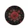 Crimson Red Rose Blooming Floral Bronze Leaves - Road Trip Gift for Nature Lovers Spare Tire Cover - 4