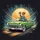 Smiling Jack Russell Dog Green Classic Car Ride - Dog Lover Adventure Gift Spare Tire Cover - 6