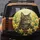Majestic Brown Tabby Cat Daffodil Garden - Spring Garden Decor Cat Lover Gift Spare Tire Cover - 5
