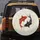 Koi Fish Yin Yang Cherry Blossom Gold Leaf - Japanese Art Decor Gift Spare Tire Cover - 5
