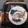 Bald Eagle American Flag USA Map - Independence Day Gift for Veterans Spare Tire Cover - 5