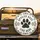 Paw Print Spoiled Dogs Live Here - Dog Lover Gift Spare Tire Cover - 2