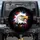 Bald Eagle Head Paint Splashes - Independence Day Gift for Veterans Spare Tire Cover - 1