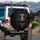 Lion Headphones Sunglasses Gold Cross - Unique Ride Gift Spare Tire Cover - 3