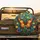 Stained Glass Butterfly Garden Flowers Lush Foliage - Nature Lover Home Decor Gift Spare Tire Cover - 2