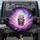 Light Orange Tabby Kitten Blue Eyes Cosmic Nebula - Cat Lover Travel Gift Spare Tire Cover - 1