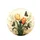 Realistic Tulips Black Gold Butterflies - Home Decor Gift for Garden Lover Spare Tire Cover - 4