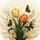 Realistic Tulips Black Gold Butterflies - Home Decor Gift for Garden Lover Spare Tire Cover - 6