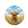 Highland Cow Wildflower Meadow - Farmhouse Decor Gift for Cow Lover Spare Tire Cover - 4
