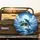 Blue Dolphin Leaping Moonlit Ocean Tropical Island - Wildlife Lover Gift Spare Tire Cover - 2