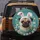 Fawn Pug Bunny Ears Easter Eggs - Easter Holiday Gift for Pug Lovers Spare Tire Cover - 5