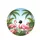 Pink Flamingo Palm Tree Tropical - Wildlife Lover Gift Spare Tire Cover - 4