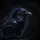 Majestic Black Raven Piercing Red Eyes Spectral Mist - Gothic Home Decor Gift Spare Tire Cover - 6