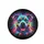 Pit Bull Dog Head Open Mouth Paint Streaks Cosmic - Pet Lover Gift for Dog Owner Spare Tire Cover - 4