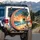 Tropical Beach Sunset Palm Trees Ocean Waves - Travel Essentials for Beach Lover Spare Tire Cover - 3