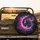 Crescent Moon Woman Green Skin Geometric Flowers Crystalline Stars - Moon Lover Cosmic Gift Spare Tire Cover - 2