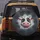 Cartoon Cow Head White Black Spots Pink Snout - Farmhouse Cow Lover Gift Spare Tire Cover - 5