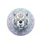 Magnificent White Tiger Head with Piercing Blue Eyes, Swirling Marbled Liquid - Wildlife Lover Gift Spare Tire Cover - 4