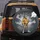 Mustard Hoodie Skeleton Spray Can Graffiti - Urban Decor Gift Spare Tire Cover - 5