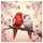 Red Kakariki Parrots Sakura Blossoms - Spring Morning Wildlife Lover Gift Spare Tire Cover - 6