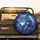 Wolf Gold Crown Purple Roses Celestial Sky - Wildlife Lover Gift Spare Tire Cover - 2