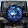 Wolf Gold Crown Purple Roses Celestial Sky - Wildlife Lover Gift Spare Tire Cover - 1