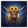 Highland Cow Sunflowers Celestial Sky - Farmhouse Home Decor Gift for Cow Lover Spare Tire Cover - 6
