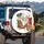 Shih Tzu Terrier Cavalier Puppy Ankle Boots Paw Prints - Home Decor Gift for Dog Lovers Spare Tire Cover - 3