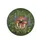 Vibrant Red Mushroom Cluster Forest Ferns Blue Lupine Flowers - Woodland Decor Gift Spare Tire Cover - 4