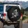 Black White Grey Skeleton Reclining Drink - Automotive Accessory Gift Spare Tire Cover - 3