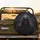 Mysterious Cloaked Figure Crimson Splatters - Gothic Lover Gift Spare Tire Cover - 2