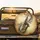 Vintage Bronze Saxophone Musical Notes Sheet Music Filigree - Music Lover Gift Spare Tire Cover - 2
