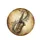 Vintage Bronze Saxophone Musical Notes Sheet Music Filigree - Music Lover Gift Spare Tire Cover - 4