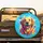 Kaleidoscope Smiling Dog Portrait Hearts Paint Splatter - Home Decor Dog Lover Gift Spare Tire Cover - 2
