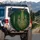 Emerald Green Golden Celtic Knotwork Clover Shamrocks - Irish Heritage Celebration Gift Spare Tire Cover - 3