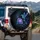 Hummingbird Ethereal Flower Magic - Fantasy Decor Gift Spare Tire Cover - 3