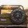 Dachshund Puppy Dark Den Wood Cracks - Dog Lover Gift Spare Tire Cover - 2