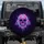 Melting Skull Dripping Liquid Glowing Cosmic Dust Nebulae Expanse - Sci-Fi Fan Gift Spare Tire Cover - 1