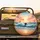 Teal Ocean Wave Golden Beach Pink Roses Butterflies Sunset - Nature Lover Gift Spare Tire Cover - 2