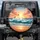 Teal Ocean Wave Golden Beach Pink Roses Butterflies Sunset - Nature Lover Gift Spare Tire Cover - 1
