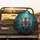 Bengal Tiger Head Jungle Foliage Mist Orbs Trees Night Sky - Wildlife Lover Gift Spare Tire Cover - 2